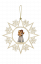 Schneeflocke mit Engel 